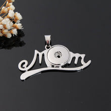 high quality MOM 056 Women's Vintage 12mm 18mm snap button necklace bohemia