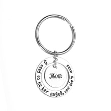 New Father's Day Mother Day's Jewelry"i Used To Be His/her Angel" Keychain
