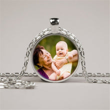 Personalized Photo Pendants Custom Necklace Photo of Your Baby Child Mom Da