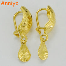Anniyo Africa Earrings for Women / Girl,  Gold Color Arab Middle Eastern Je