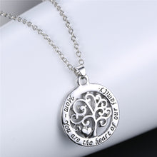 OneckOha Fashion Jewelry Mom Monogram Necklace Tree Of Life Pendant Love Pr