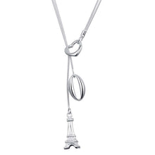 LOVE  New Arrivals  silver Fashion pendant Necklaces Eiffel Tower Charm Nec