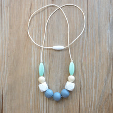 5PCS Silicone beads Baby Teething Necklace,Food grade Nursing necklace Chew