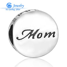 Floating Berloque Best Silver Charms Prata Tibetana 925 MOM Beads For State