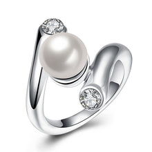 2017 pearl style imitation mother's day ring classic love mom fancy fashion