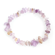 YYW Women Mom Wholesale Chips Stone Beads Natural Purple Crystal Quartz Blu