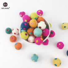 Let's Make baby accessories Crafts toys 50PC 2CM baby felt ball DIY mom jew