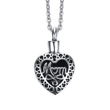 Heart Urn Pendant Cremation Jewelry Ashes Necklace Cremation Necklace Memor