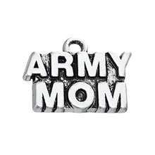 Skyrim 10Pcs/Lot Word Army Mom & Navy Mom & Military Mom Statement  One sid