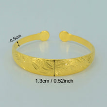 Anniyo Dubai Bangles for Women,Gold Color Africa Jewelry Ethiopian Arab Bra