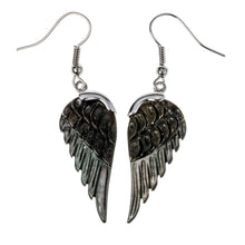 Angel wings shell drop dangle earrings jewelry mothers day birthday gifts f