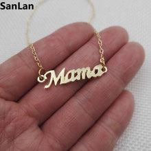3pcs new fashion beautifully love mom bar necklace Perfect gift for every m
