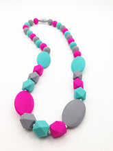 BPA free food grade silicone teething necklace Baby Safe Silicone Mom Nursi