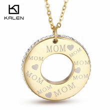 KAELN Super Deals Stainless Steel Gold Color Pendant Necklace High Quality