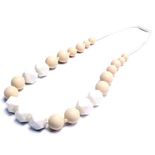 1pcs Silicone teething neckalce Food grade jewelry Baby nursing necklace to