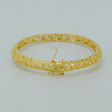 Anniyo 6.3cm Openable/Dubai Bangles for Women,Gold Color Africa Jewelry Eth