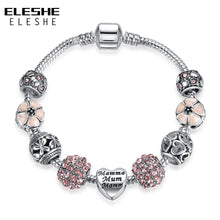 Women Bracelet European Snake Chain Bracelet For Women Barrel Clasp Crystal