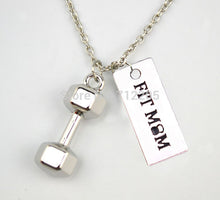 New Arrival Fitness Weightlifting jewelry 10pcs Large Dumbbell barbell with