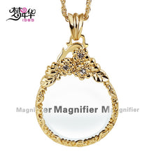 DreamCarnival 1989 Long Chain Necklace for Mom Parents Zoom Len Flower Pend