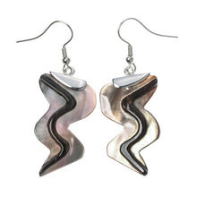 Shell drop dangle earrings black white fashion jewelry mothers day birthday