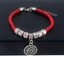 26 Capital Letter Charms Bracelets Fashion Jewelry rope Bracelets beads all