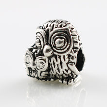 New Design Mom and Son Owl Charm Antique Crown King Queen Vintage Heart Bea