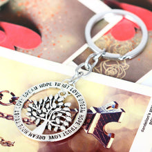 Bespmosp Mother's Day Special Gift Metal Hollow Keychain Heart Friend Famil