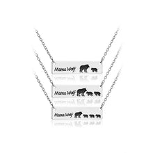 New Fashion Mother's Day Gift "Mama Wolf" Wolf Mom and one tow three Baby W