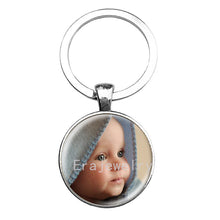 Personalized Photo key chains Custom Keychain Photo of Your Baby Child Mom