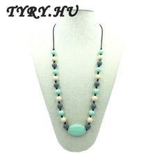 BPA FREE Silicone Teething Necklace Pendants Baby Nursing Necklace Teether