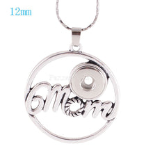 Pendant of necklace Mom fit snaps style 12mm snaps jewelry KS0320 S-in Pend