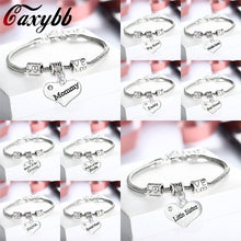 Caxybb Dad Mom Sister Niece Bracelet Jewelry Bracelet of the Friend of Fath