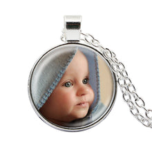 Personalized Photo Pendants Custom Necklace Photo of Your Baby Child Mom Da