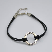 Lemegeton Simple Design Black Wax Cord Cheerleader /Dance/ Cheer Mom Word R