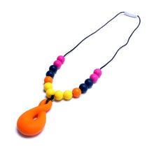 Free shipping Silicone teething necklace Cute pendant necklace Food grade j