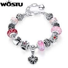 2017 New Arrival 925 Silver Bead Charm Bracelets For Women Mom DIY Sterlin