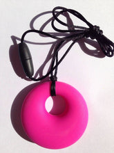 Silicone Teething Necklace Pendants for mom to wear and baby to enjoy round