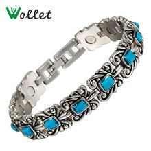 Wollet Jewelry Birthday Gift for Girlfriend Wife Mom Health Energy Magnetic