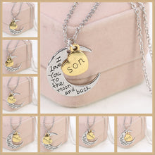 fashion Personalized Family Necklace Mom and Dad brothers and sisters Engli
