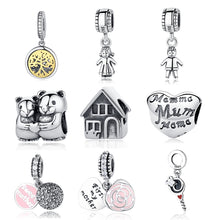 Authentic Sterling Silver 925 Original Charm Fit Pandora Bracelet Diy Charm