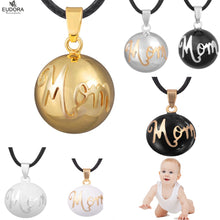 Euodra Angel Caller Fashion Pendant Jewelry "Mom" Print Chime Bola Pregnanc