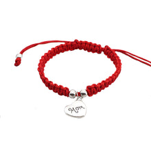 Lucky family silver color heart charm bracelet new designer jewelry for wom
