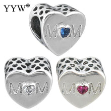 925 Sterling Silver Heart Charms Fit Original Women Bracelet Necklace Sweet