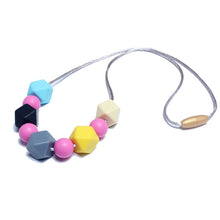 Best BPA Free Food Grade Silicone Baby Chew Beads Teething Necklace Nursing