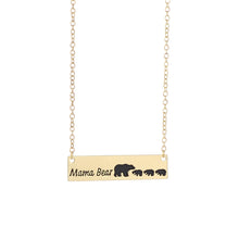 Wholesale 10pcs/lot New Fashion Vintage New Mom Love Mama Bear Necklace Mot