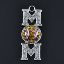 my shape 5pcs a lot hot sales baseball mom sports charm-in Charms from Jewe