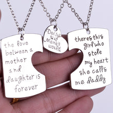 Romantic Fashion Alphabet Necklaces 3pcs/set Necklace Mother's love Mom and