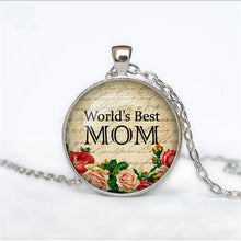 2017 new hot Fashion Mothers day necklace Best Mother pendant World's Best