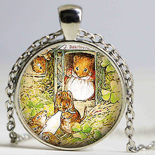 Mouse Mom Beatrix Potter Pendant Mother's Day Gift Housewarming Gift Fairy