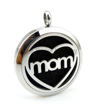 With chain gift Love Mom (30mm) Essential Oils Diffuser Locket Perfume Lock